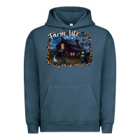 Pigment Midnight Navy farm life2 Urban Hoodie - SublimationCraftShop