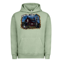 Pigment Oil Green farm life2 Urban Hoodie - SublimationCraftShop