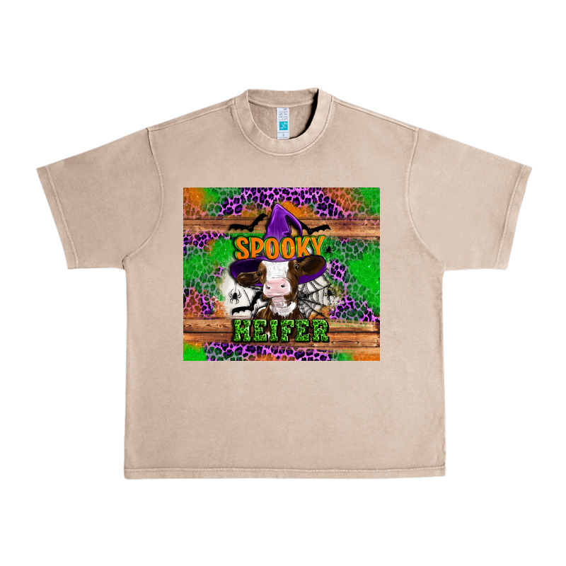 Spooky Heifer Urban Heavy Tee by Artiststas | Teevron