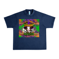 Navy Spooky Heifer Urban Heavy Tee - Artiststas