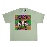 Oil Green Spooky Heifer Urban Heavy Tee - Artiststas