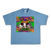 Pebble Blue Spooky Heifer Urban Heavy Tee - Artiststas