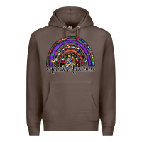 Coffee autism awareness Premium Hoodie - SublimationCraftShop