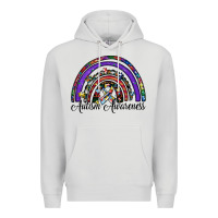 Dove Grey autism awareness Premium Hoodie - SublimationCraftShop