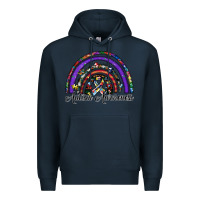 Navy autism awareness Premium Hoodie - SublimationCraftShop