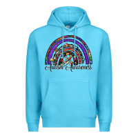 Ocean Blue autism awareness Premium Hoodie - SublimationCraftShop