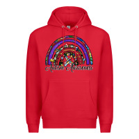 Red autism awareness Premium Hoodie - SublimationCraftShop