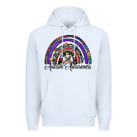 White autism awareness Premium Hoodie - SublimationCraftShop
