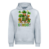 Heather Grey One lucky cowboy with st. patricks elf Urban Hoodie - Neo Western