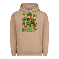 Pigment Burro One lucky cowboy with st. patricks elf Urban Hoodie - Neo Western