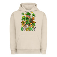 Pigment French Oak One lucky cowboy with st. patricks elf Urban Hoodie - Neo Western