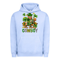 Pigment Grape Ice One lucky cowboy with st. patricks elf Urban Hoodie - Neo Western