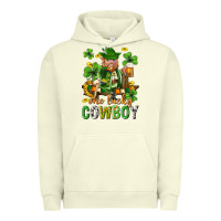 Pigment Pistachio One lucky cowboy with st. patricks elf Urban Hoodie - Neo Western