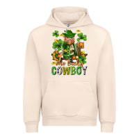 One Lucky Cowboy With St. Patricks Elf Urban Hoodie | Teevron