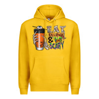 Lemon Eat drink be scary Premium Hoodie - CowhideDigitalArt