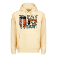 Pina Colada Eat drink be scary Premium Hoodie - CowhideDigitalArt