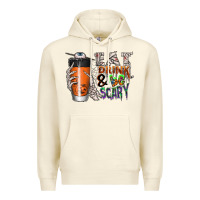 Sandshell Eat drink be scary Premium Hoodie - CowhideDigitalArt