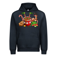 Navy chocolate elf Urban Hoodie - FaDigitalArtStudio