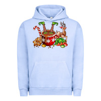 Pigment Grape Ice chocolate elf Urban Hoodie - FaDigitalArtStudio