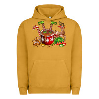 Pigment Peanut Butter chocolate elf Urban Hoodie - FaDigitalArtStudio