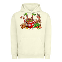 Pigment Pistachio chocolate elf Urban Hoodie - FaDigitalArtStudio
