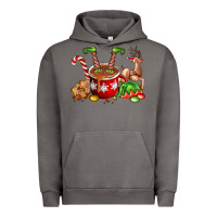 Pigment Tornado chocolate elf Urban Hoodie - FaDigitalArtStudio