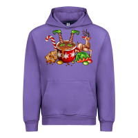 Tulip chocolate elf Urban Hoodie - FaDigitalArtStudio