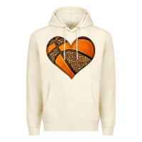 Sandshell basketball heart Premium Hoodie - HRA Design Shop