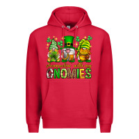 Cardinal St. Patrick's Day shamrockin' with my gnomies Premium Hoodie - Neo Western
