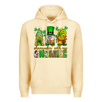 Pina Colada St. Patrick's Day shamrockin' with my gnomies Premium Hoodie - Neo Western