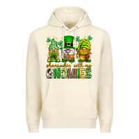 Sandshell St. Patrick's Day shamrockin' with my gnomies Premium Hoodie - Neo Western