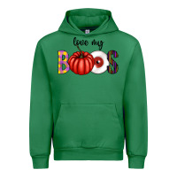 Emerald love my boos Urban Hoodie - CowhideDigitalArt
