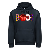 Navy love my boos Urban Hoodie - CowhideDigitalArt