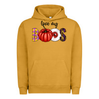 Pigment Peanut Butter love my boos Urban Hoodie - CowhideDigitalArt