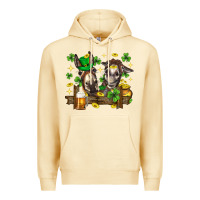 Pina Colada St. Patrick's Day donkey Premium Hoodie - Neo Western