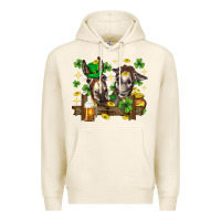 Tofu St. Patrick's Day donkey Premium Hoodie - Neo Western