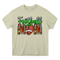 Mossy football mom Heavy Core Tee - CowhideDigitalArt