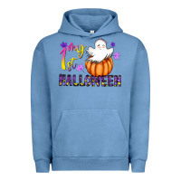 Pigment Pebble Blue my 1st halloween Urban Hoodie - CowhideDigitalArt