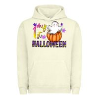 Pigment Pistachio my 1st halloween Urban Hoodie - CowhideDigitalArt