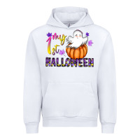 White my 1st halloween Urban Hoodie - CowhideDigitalArt