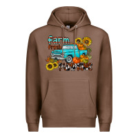 Chestnut farm fresh pumpkin Premium Hoodie - CowhideDigitalArt