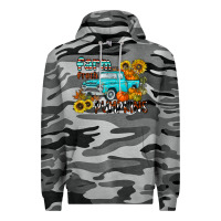 Slate Camo farm fresh pumpkin Premium Hoodie - CowhideDigitalArt