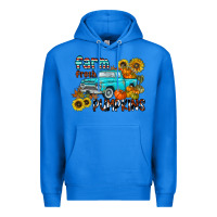 True Royal farm fresh pumpkin Premium Hoodie - CowhideDigitalArt