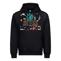 Foreset Green god bless america Urban Hoodie - SublimationCraftShop