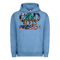 Pigment Pebble Blue god bless america Urban Hoodie - SublimationCraftShop