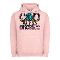 Pigment Salmon god bless america Urban Hoodie - SublimationCraftShop