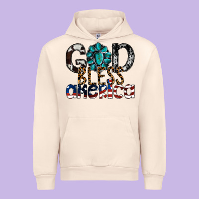 God Bless America Urban Hoodie Designed By Sublimationcraftshop