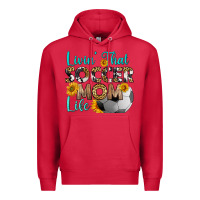 Cardinal livin' that soccer mom life Premium Hoodie - HRA Design Shop
