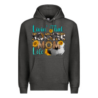 Charcoal Heather livin' that soccer mom life Premium Hoodie - HRA Design Shop