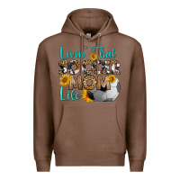 Chestnut livin' that soccer mom life Premium Hoodie - HRA Design Shop